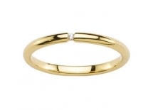 Alliance 2 mm - Or jaune 18 carats & Diamant - ARRIDA By Fair'belle