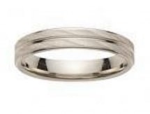 Alliance 4 mm - Or blanc 18 carats - CHAVHA By Fair'belle