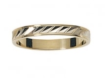 Alliance Mariage 2 Ors -  3 mm - 18 carats - DELILAH By Fair'belle