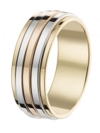 Alliance Mariage 3 Ors - 7,5 mm - 18 carats - ALES By Fair'belle