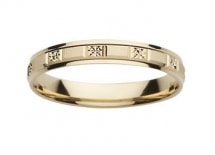 Alliance Mariage 3,5 mm - Or jaune 9 carats - ANGIE By Fair'belle