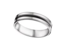 Alliance Mariage 4,5 mm Or blanc 9 carats - ZAK By Fair'belle
