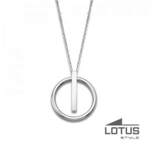 Collier Cercle Barrette Acier LOTUS STYLE Bijoux
