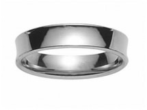 EMMELE - Alliance 5 mm - Or blanc palladié 18 carats By Fair'belle