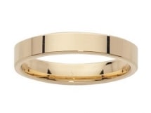 GRATIA - Alliance Mariage 3,5 mm - Or Jaune 9 carats By Fair'belle