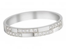 LEHNA - Bague Or blanc & Diamants - 18 carats By Fair'belle