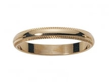 LIDY - Alliance Or Jaune 9 carats - 3 mm By Fair'belle