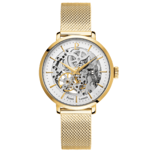 Montre femme automatique 309D528 acier milanais doré
