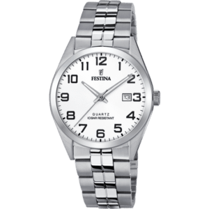 MONTRE FESTINA CLASSICS F20437/1 ACIER, MAILLONS EN ACIER INOXYDABLE, HOMME