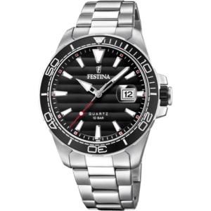 MONTRE FESTINA PRESTIGE F20360/2 ACIER, MAILLONS EN ACIER INOXYDABLE, HOMME