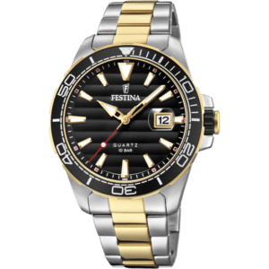 MONTRE FESTINA PRESTIGE F20362/2 BICOLOR, MAILLONS EN ACIER INOXYDABLE, HOMME