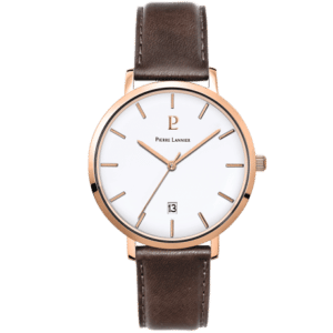 Montre Homme Echo 260F404 cuir brun