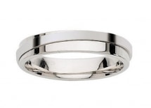 MOTYA - Alliance 5 mm - Or blanc Palladie 18 carats By Fair'belle
