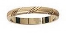 SALSA - Alliance 3 mm - Or jaune 9 carats By Fair'belle
