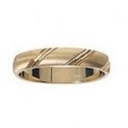 SALSA - Alliance 4 mm - Or jaune 9 carats - By Fair'belle