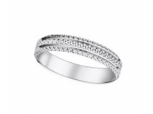 URIEL -Alliance Mariage 3 mm - Or blanc 18 carats By Fair'belle