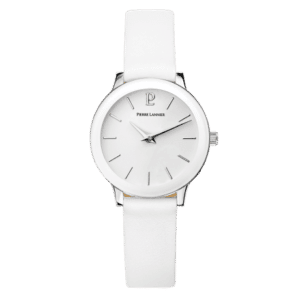Montre femme Ligne pure 019K600 cuir blanc