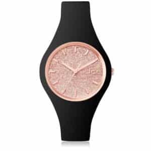Ice Glitter - Black Rose-Gold - Small