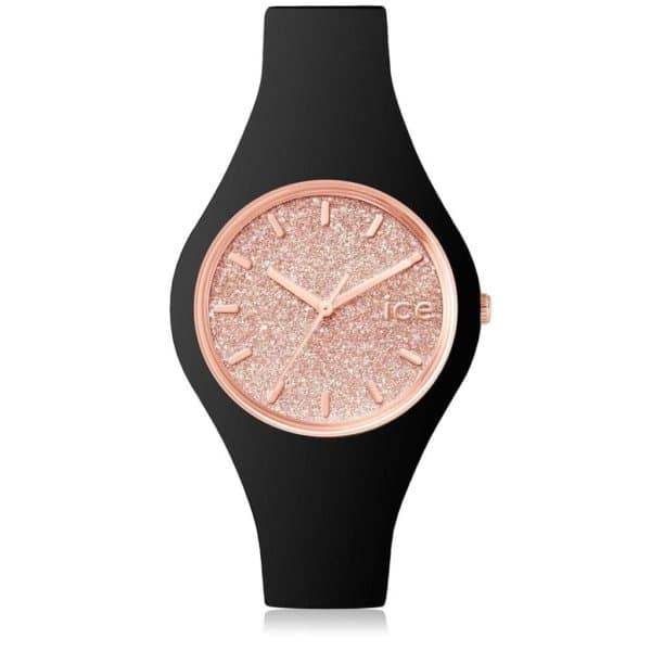 Ice Glitter - Black Rose-Gold - Small