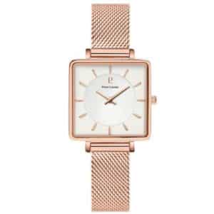 Montre Lecaré Acier doré rosé