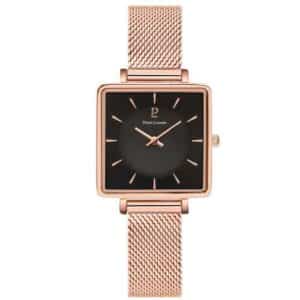 Montre Lecaré Acier milanais doré rosé