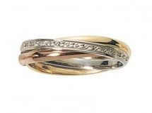 Alliance Mariage 3 Ors -  2 mm - 9 carats - DORA By Fair'belle