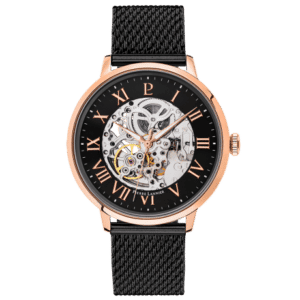 Montre homme 324B438 automatique acier noir