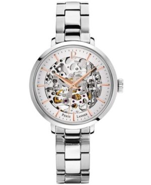 Montre Femme AUTOMATIC Cadran Argenté Bracelet Acier Argenté Ref 303F621