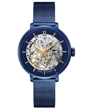 Montre Femme AUTOMATIC Cadran Bleu Bracelet acier milanais Bleu Ref 309D968