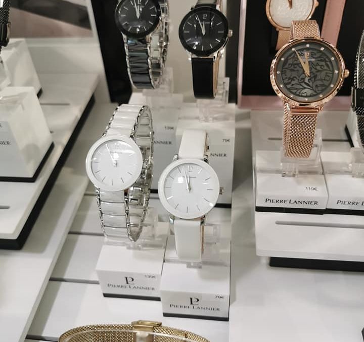 Pas seulement en bijoux mais aussi des montres