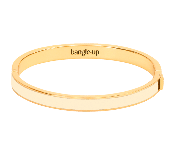Bracelet Bangle Blanc Sable