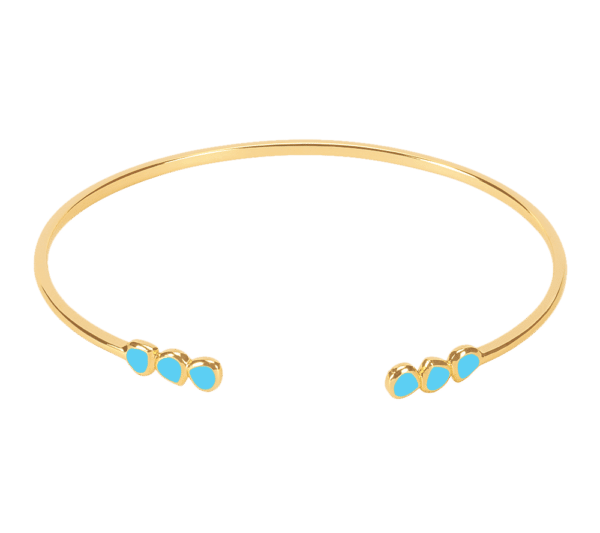 Jonc Lumi Bleu Azur