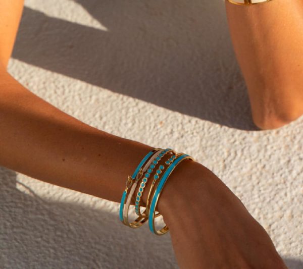 Bracelet Lily Bleu Azur – Image 3
