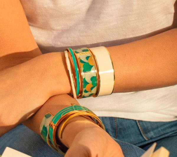 Jonc Bangle Vert Arcadia – Image 3