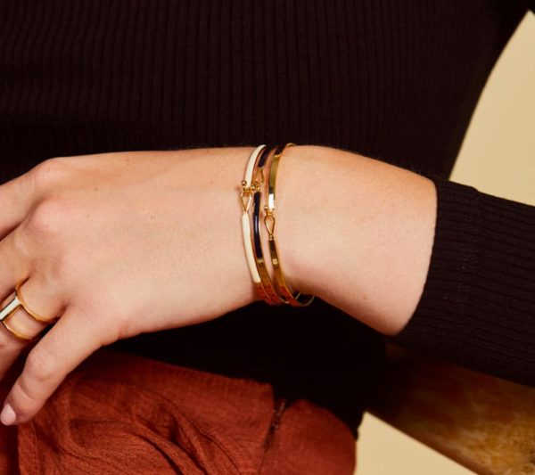 Bracelet Lily Bleu Nuit – Image 3