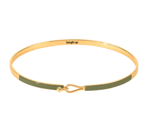 Bracelet Lily vert olive