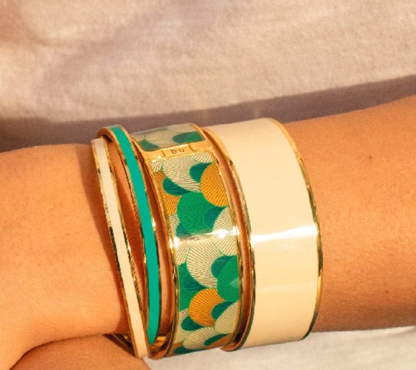 Jonc Bangle Vert Arcadia – Image 2