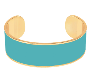 Jonc 2 cm Bangle Bleu Lagon