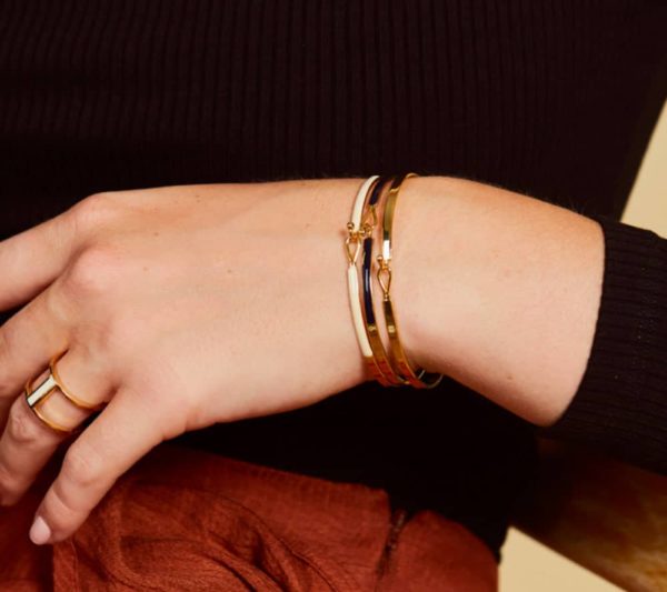 Bracelet Lily Blanc Sable – Image 2