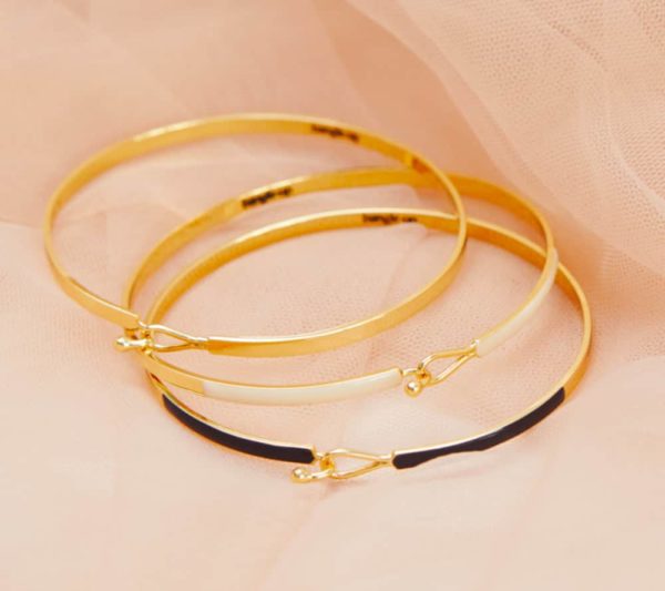 Bracelet Lily Bleu Nuit – Image 2
