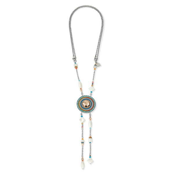 Collier Amulette Boho Multi Wear multicolour spring