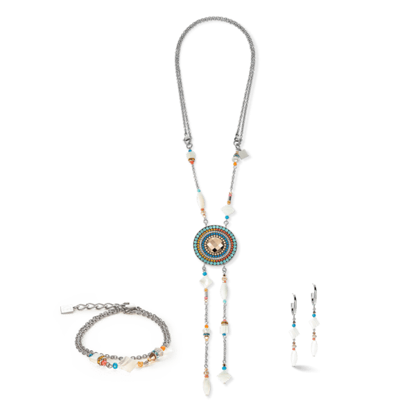 Collier Amulette Boho Multi Wear multicolour spring – Image 2