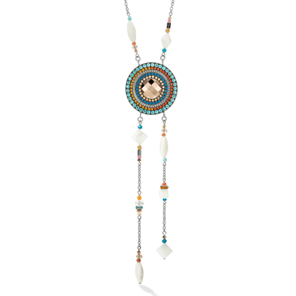 Collier Amulette Boho Multi Wear multicolour spring – Image 4