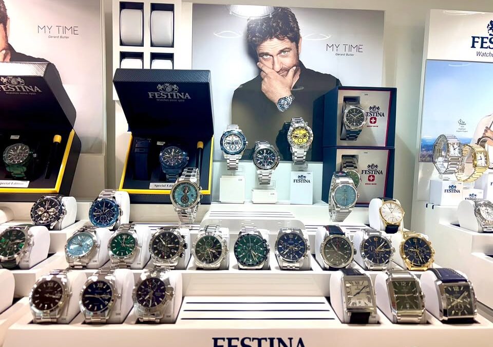 Beaucoup de nouveautés chez Festina qui viennent tout juste d’arriver…
